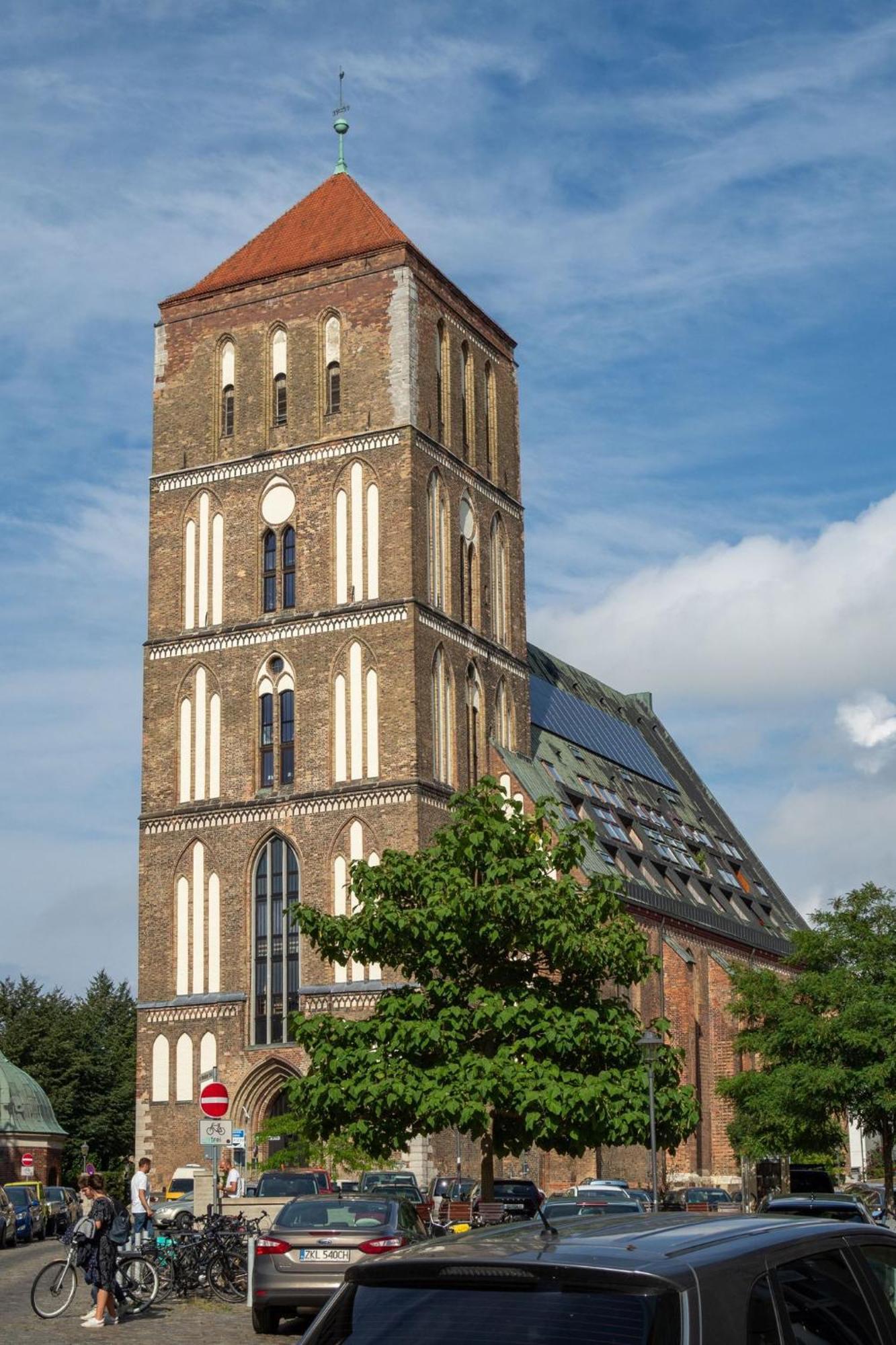 Ueber Den Daechern Der Altstadt Rostock Kültér fotó