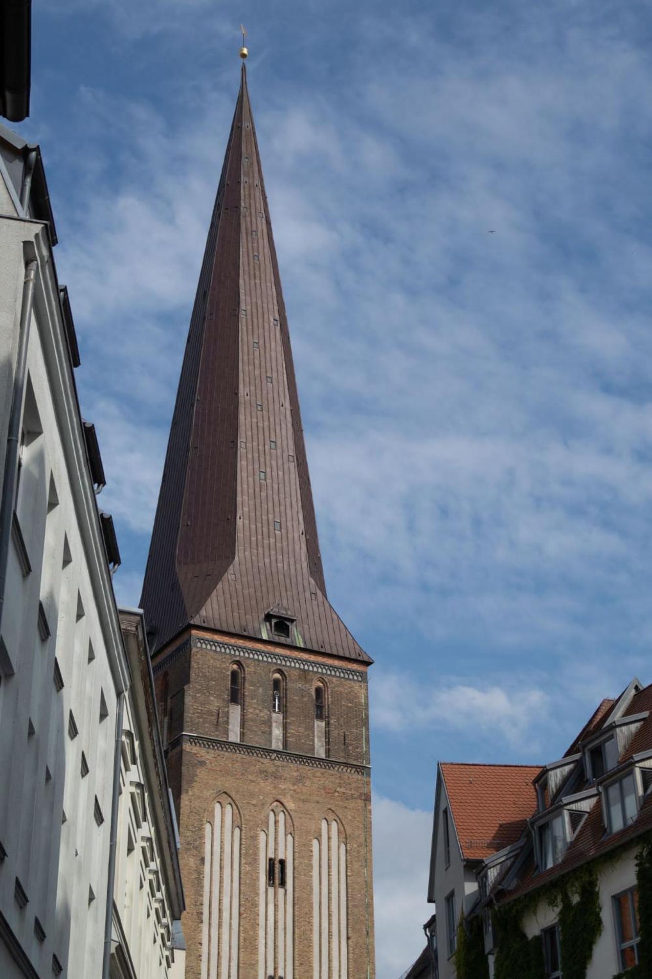 Ueber Den Daechern Der Altstadt Rostock Kültér fotó